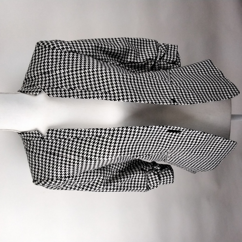 NWT H & M Houndstooth Blazer Black and White, Size 4